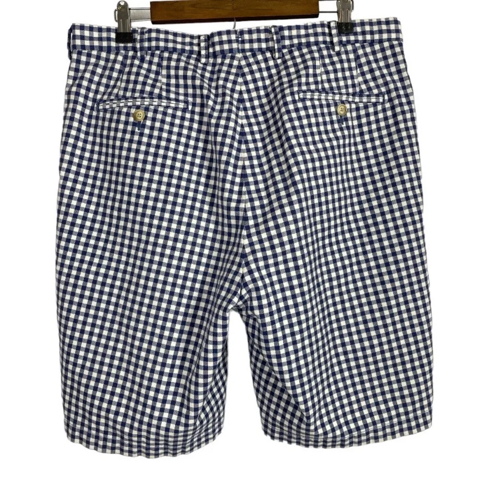 Peter Millar Gingham Shorts Size 36